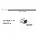 Uxcell Heating Element Coil Wire Ac220v 1000w Ac110v 250w Kiln Furnace Heater 4 9mm 410mm 3pcs