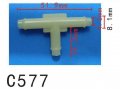 Autobahn88 3-way T-piece Nylon Vacuum Hose Joiner Od 4 6mm Pack Of 10