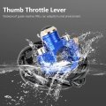 Pucky 22mm Twist Throttle Accelerator Handle Grips 50 90 110 125cc Pit Bike Dirtbike Handle Grip Cable Clamp Cnc Flameout