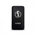 Ch4x4 Push Switch For Toyota Tacoma Fj Cruiser Land Fortuner Hilux 4runner Prado 12v 3amp Power Symbol White Led