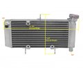 Motorcycle Full Aluminum Radiator For 2011-2013 2012 Honda Cbr250r Cbr 250 R