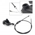 Liru 22mm 7 8 Inch Thumb Throttle Accelerator Lever Handle Steel Cable 120cm Length Compatible For Most Of 50-150cc Chinese Atv