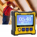 Digital Level Angle Gauge Dual Axis Protractor Electronic Inclinometer With Magnetic Instruction Manual For Gauges