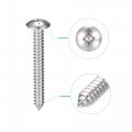 Uxcell Phillips Head Self Tapping Screws 14 X 2 304 Stainless Steel Wood Sheet Metal Screw 10pcs