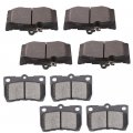 Aintier Automotive Replacement Brake Pads Front Rear Fit For Lexus Gs350 2007-2011 For Gs430 2006-2007 Gs460 2008-2011 Is250