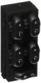 Window Switch Sw7193 Push Button Power Black Panel Mount 4 59 In X 2 3 55 