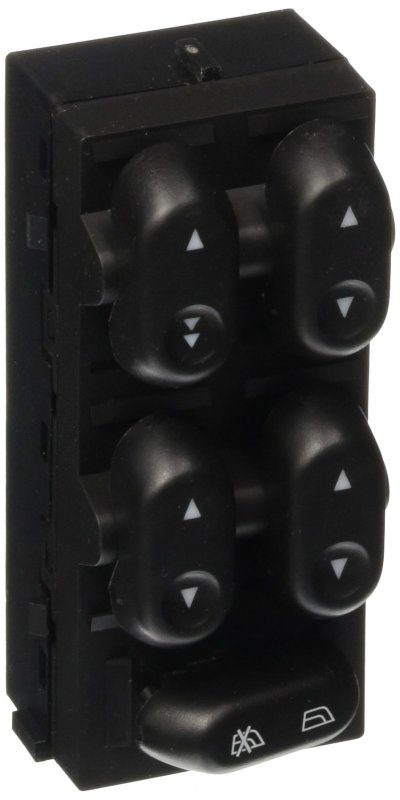 Window Switch Sw7193 Push Button Power Black Panel Mount 4 59 In X 2 3 55