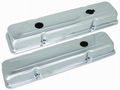 Racing Power Company R9518 Short Chrome Style Valve Cover For Small Block Chevy 