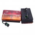Fridayparts 2pcs Rear Light Lamp 700 23600 70023600 Compatible For Jcb Backhoe Loader 3cx 4cx Replacement