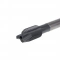 Uxcell M10 X 1 5 Spiral Point Threading Tap H2 Tolerance High Speed Steel Ticn Coated Round Shank With Square End Metric Screw