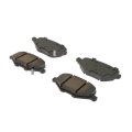 Rear Disc Brake Pads For 2013 Dodge Journey Ceramic Friction Low Dust With Mechanical Wear Sensor Shims Clips And Slot 