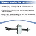 X Autohaux Front Left Door Check Bracket Stop Strap 72380-sda-a01 Car Arm Assembly For Honda Accord 2003-2007 Lh Driver Side
