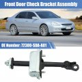 X Autohaux Front Left Door Check Bracket Stop Strap 72380-sda-a01 Car Arm Assembly For Honda Accord 2003-2007 Lh Driver Side