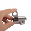 Qiilu Window Gate Security Pull Ring Spring Bounce Door Bolt Zinc Alloy Latch Lock