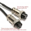Tosenba Tig Welder Foot Pedal 2 3 Pin For Welding Machines Power Control Equipment