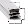 Delfield 6151s Gasket Magnetic Door Seal 23 1 8 X 59 5 16 Compatible With Part 170-2009