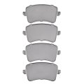 Disc Brake Pads For Audi S4 2010 To 2016 Front Low Metallic Friction 58 9 Mm Or 2 32 In Inner And Outer Pad Height 