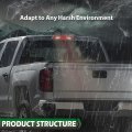 G-plus Third Brake Light Compatible With 2015-2021 Chevy Silverado Gmc Sierra 1500 2500 3500 84900397 Stop Cargo Lamp