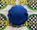 Pro-tek Blue Front Brake Fluid Reservoir Cap Made For Honda Rvt1000r Rc51 2000 2001 2002 2003 2004 2005 2006 Rvt 1000r