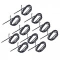 10pcs Ntc Thermistor Sensor Pvc Epoxy Resin Temperature Probe For Home Appliances High Accuracy 1m 10k B3950