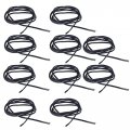 10pcs Ntc Thermistor Sensor Pvc Epoxy Resin Temperature Probe For Home Appliances High Accuracy 1m 10k B3950
