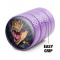 T-rex Dinosaur Ripping Valve Stem Caps For Tire Rim Wheel Aluminum Purple