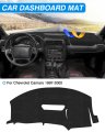 Non Slip Dashboard Cover For Chevrolet Chevy Camaro 1997 1998 1999 2000 2001 2002 Lhd Suede Sunshield Protector Glare Uv Rays