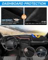 Non Slip Dashboard Cover For Chevrolet Chevy Camaro 1997 1998 1999 2000 2001 2002 Lhd Suede Sunshield Protector Glare Uv Rays
