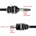 Caltric Rear Right Complete Cv Joint Axle Compatible With Kawasaki Brute Force 750 Kvf750 4x4i Eps 2012-2017