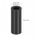 Uxcell Abs Round Spacer Washer Id 4 2mm Od 7mm L 25mm Plastic Standoff For 3d Printer Tv Wall Mounting Electrical Outlet Black