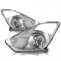 Clear Lens Chrome Bezel Fog Light Lamps For Toyota Avalon 2013-2014 W Wiring Kit Pair 