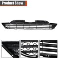 Front Bumper Grille Lower Black Mesh Style Replacement For Crv 2007-2009