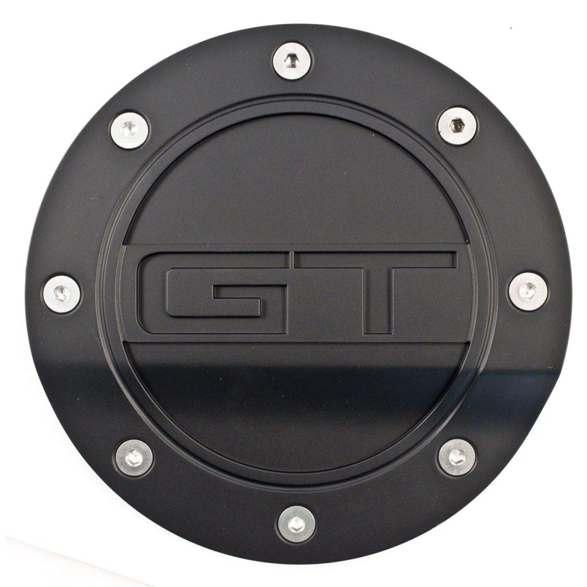 Yates Performance 2015-2023 Mustang Black Fuel Door With Gt Logo
