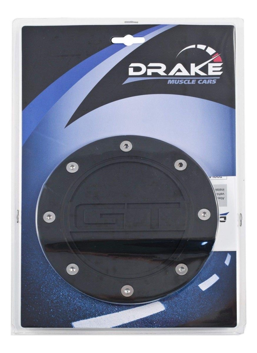 Yates Performance 2015-2023 Mustang Black Fuel Door With Gt Logo