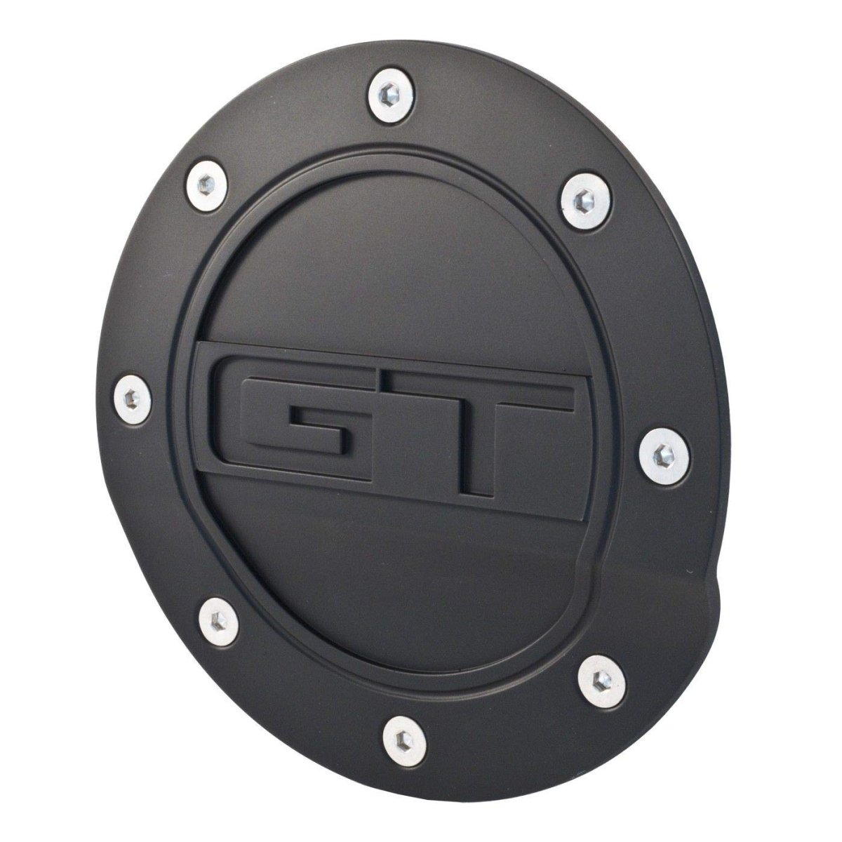 Yates Performance 2015-2023 Mustang Black Fuel Door With Gt Logo