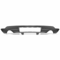 Non Parking Aid Sensor Holes Ch1195104 Oe Style Rear Lower Bumper Valance Air Deflector With Dual Exhaust And Towing Package