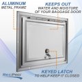Recpro Square Rv Baggage Door Compartment Storage  Trailer Camper 12 W X 9 H Made In America