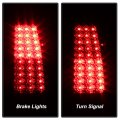 Acanii For 1999-2006 Gmc Sierra 1500 2500 3500 99-02 Silverado Led Tail Lights Brake Lamps Assembly Set Left Right Exotic Red
