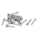 M2x12mm Hex Drive Head Cap Self Tapping Drilling Screws 20pcs 