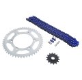 Chain Sprockets For Kawasaki Klx400 Klx 400 2003 Blue O Ring 116l Silver 14 50