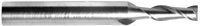 Two Flute Solid Carbide End Mills Decimal Sizes Coated Mill Dia 020 Loc 060