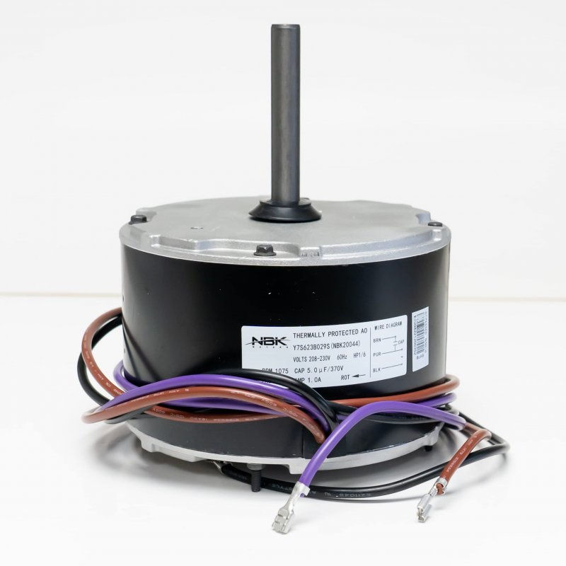 A C Condenser Fan Motor 1 6 Hp Replacement For Genteq 3s012 Goodman Janitrol B13400251s