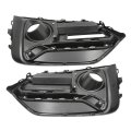 2pcs Front Left Right Fog Light Cover For Honda Civic 5 Door Hatchback Models 2017-2021
