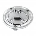 Httmt Mt249-059-cd Chrome Gas Cap Fueltank Compatible With Suzuk Gsx-r 600 750 1000 Gsx Hayabusa 1300r Sv 650s