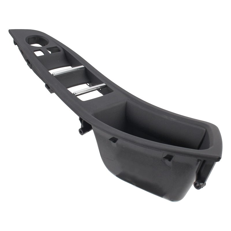 Driver Side Window Switch Door Handle Front Rear Left And Right Interior Inner Panel Pull Cover Trim For Bmw Black 7 Pcs
