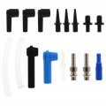 Veemoon Brake Bleeder Cylinder Adapters Car Kit Fluid Replace Tool Oil Pump Exchange Air Connector Replacement For 