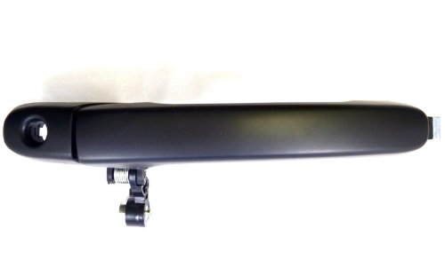 Pt Auto Warehouse Ho-3513s-tg Tailgate Handle Smooth Black With Keyhole