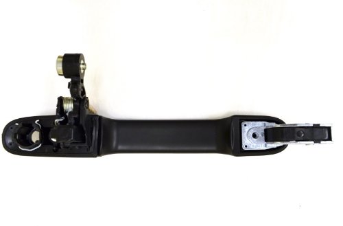 Pt Auto Warehouse Ho-3513s-tg Tailgate Handle Smooth Black With Keyhole