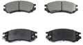 Durago Bp507 Ms Front Semi-metallic Brake Pad 
