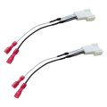 Xspeedonline 2x Car Front Dash Tweeter Speaker Wiring Harness Compatible With Sienna 2011-2017 